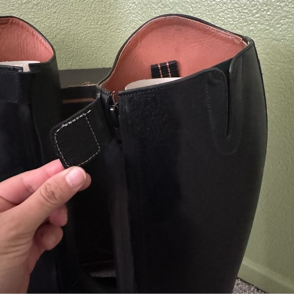 ARIAT Black Leather Boots Sz 8 WIDE Medalist Performance Dress Equestrian Riding - Picture 15 of 16